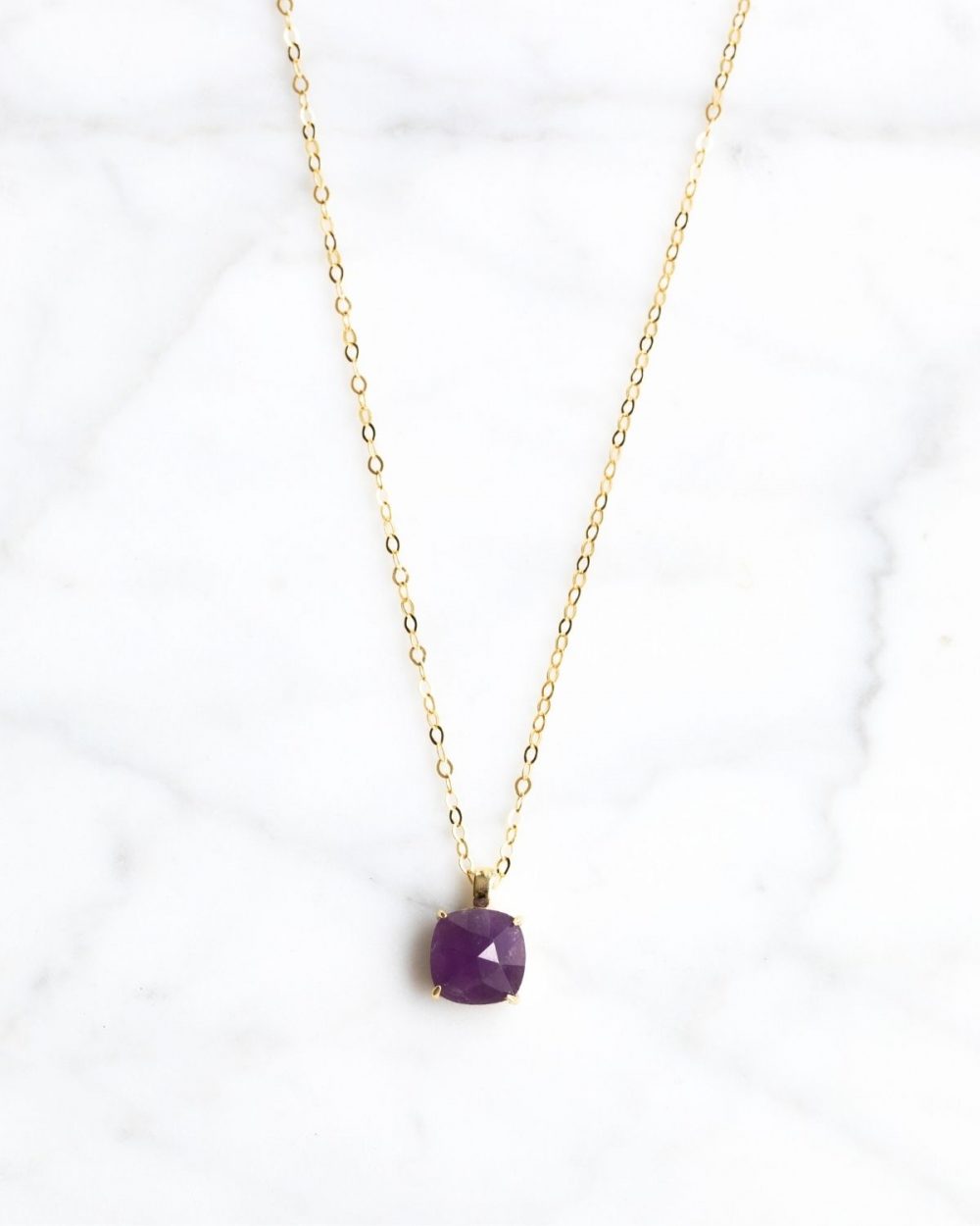 Kette "Orelia" - Amethyst (Violett)