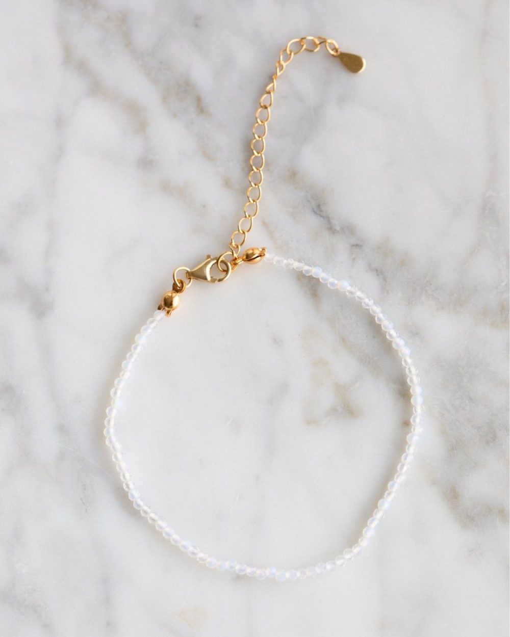 Armband "Lilou" - Weißer Opal